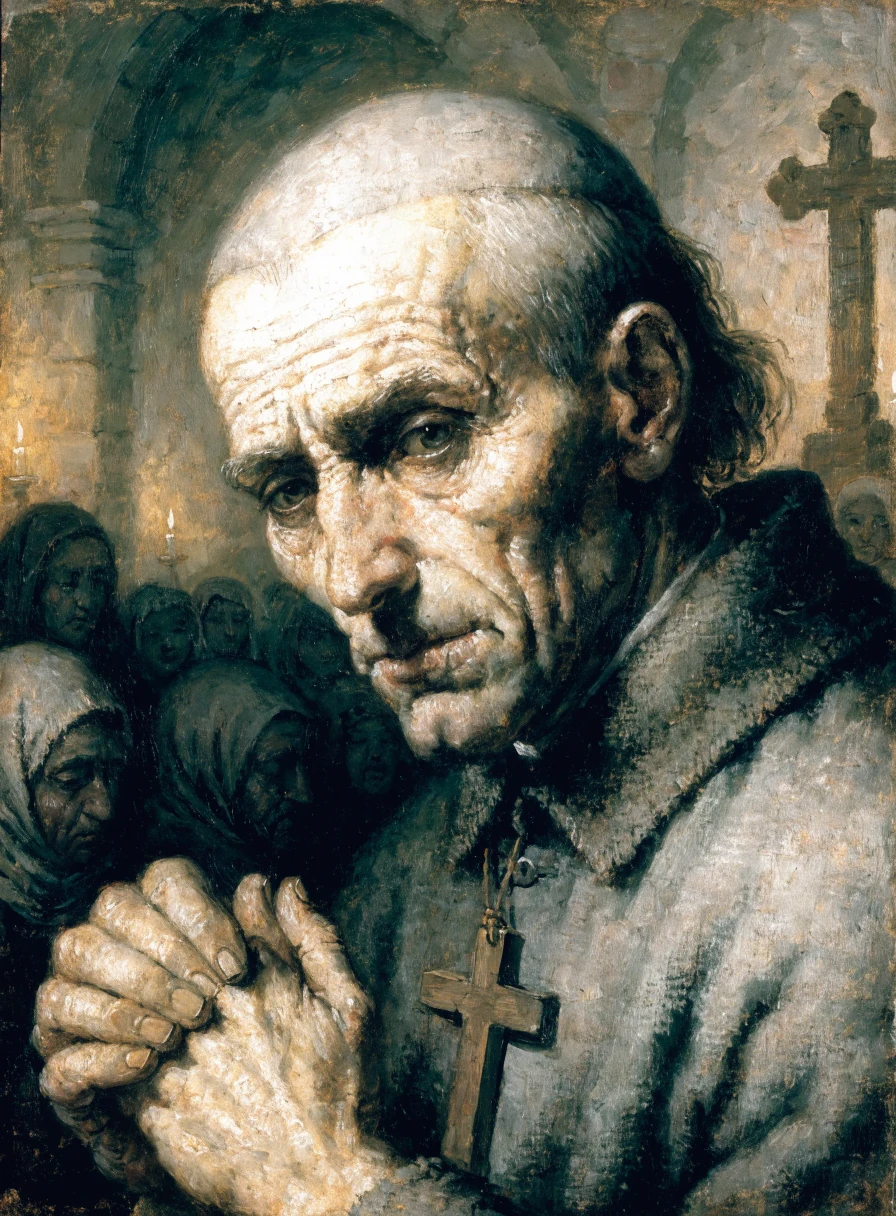 Pater Anselm, der Pfarrer